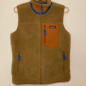 Patagonia Retro - X Vest Sherpa with blue lining